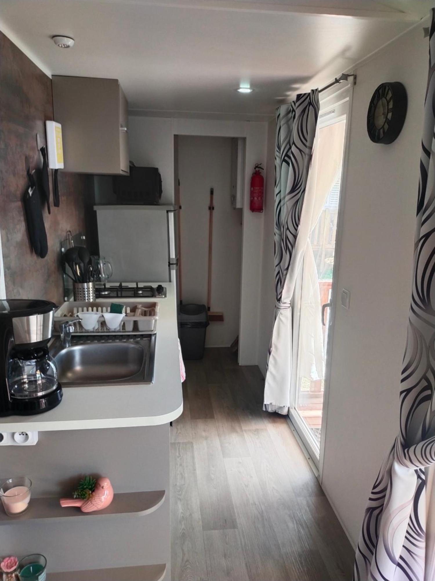 Mobil Home Le Cocooning Valras-Plage Bagian luar foto